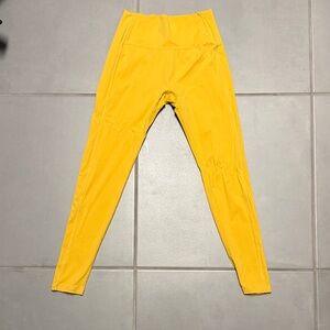 Alphalete Yellow Leggings